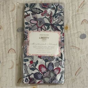 Pottery Barn Liberty London Floral Fitted Crib Sheet NWT